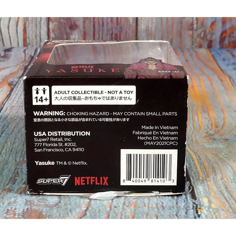 SuperVinyl Series SD Nikita Vinyl‎ Figure - Netflix Yasuke Wave 1